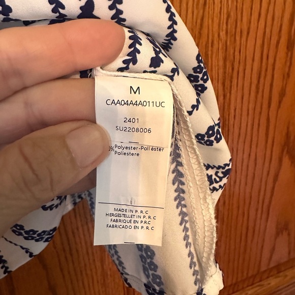 Cupshe navy/white halter - Picture 3 of 8